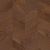 Паркет Елка Французская Lab Arte Chevron Дуб Селект Бронза лак 400/313х150х14/3/60°