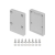 Заглушка IP-LINE-4050 SILVER глухая, Arlight, 055285