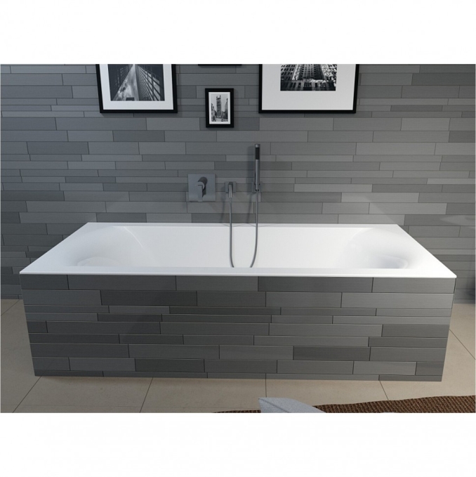 Ванна акриловая Riho Linares 200x90 B144001005 пристенная Ванна акриловая Riho Linares 200x90 B144001005 пристенная