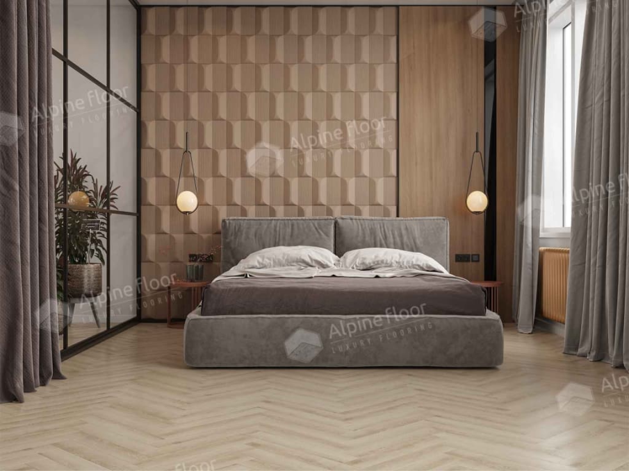 Ламинат Alpine Floor Herringbone 12 Pro Орлеан, LF106-08 Ламинат Alpine Floor Herringbone 12 Pro Орлеан, LF106-08