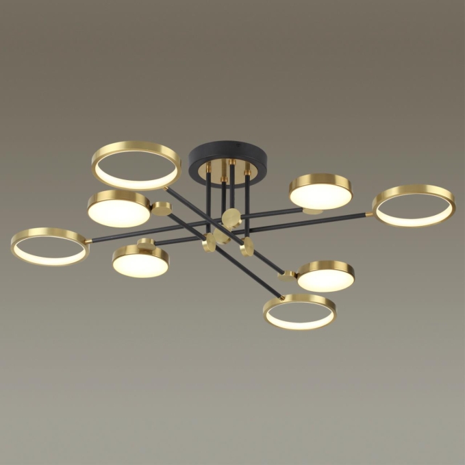 Потолочный светильник IP20 LED 65W 2677Лм DENZEL MIDCENT ODL22 305 ODEON LIGHT 4320/75CL, фото на цветном фоне 1 Потолочный светильник IP20 LED 65W 2677Лм DENZEL MIDCENT ODL22 305 ODEON LIGHT 4320/75CL, фото на цветном фоне 1