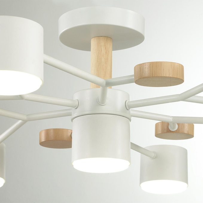 Потолочный светильник LED GX53 7*9W 220V RONDO COMFI LN26 336 LUMION 8195/7C, композиция 5 Потолочный светильник LED GX53 7*9W 220V RONDO COMFI LN26 336 LUMION 8195/7C, композиция 5