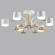 Светильник потолочный LED GX53 6*9W 220V RONDO COMFI LN26 336 LUMION 8231/6C, фото на цветном фоне 2 Светильник потолочный LED GX53 6*9W 220V RONDO COMFI LN26 336 LUMION 8231/6C, фото на цветном фоне 2
