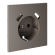 Накладка для розетки с заземлением и защитными шторками, с USB A+A, S70 (капучино), Voltum, VLS000914