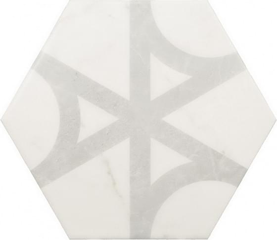 напольную плитку Equipe Carrara Hexagon Flow 17.5x20, 23103