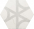 напольную плитку Equipe Carrara Hexagon Flow 17.5x20, 23103