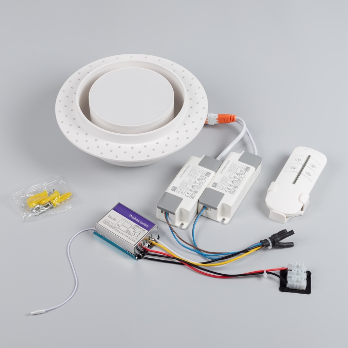 Светильник SP-ARCLOOP-TRIMLESS-D180-20W Day4000-Warm3000 (WH, 120 deg, 230V), Arlight, 051584, изображение 7 Светильник SP-ARCLOOP-TRIMLESS-D180-20W Day4000-Warm3000 (WH, 120 deg, 230V), Arlight, 051584, изображение 7