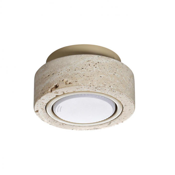 Потолочный светильник IP20 GX53 9W 220V TRAVERTINO HIGHTECH ODL25 181 ODEON LIGHT 6625/1C, изображение 1