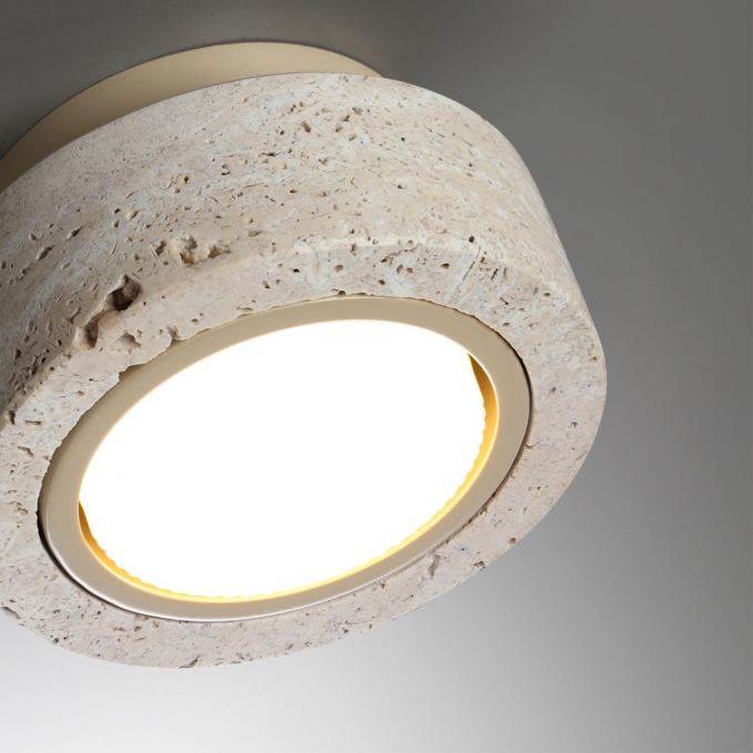 Потолочный светильник IP20 GX53 9W 220V TRAVERTINO HIGHTECH ODL25 181 ODEON LIGHT 6625/1C, дополнительный ракурс