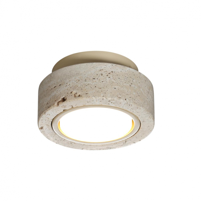 Потолочный светильник IP20 GX53 9W 220V TRAVERTINO HIGHTECH ODL25 181 ODEON LIGHT 6625/1C, фото на белом фоне