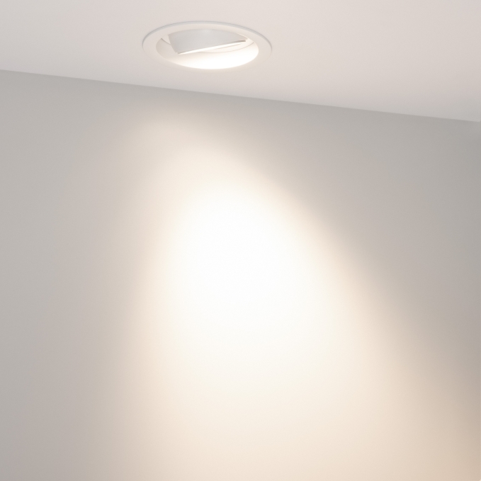 Светильник MS-VORTEX-BUILT-R110-20W Day4000 (WH-WH, 40 deg, 230V), Arlight, 057754, изображение 2 Светильник MS-VORTEX-BUILT-R110-20W Day4000 (WH-WH, 40 deg, 230V), Arlight, 057754, изображение 2