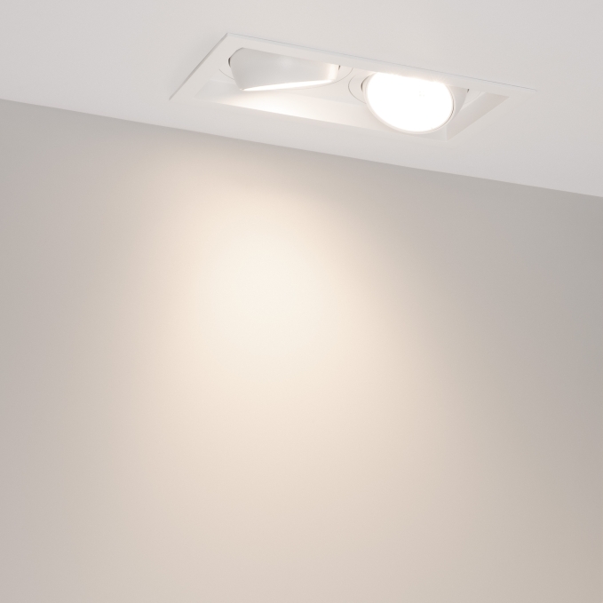 Светильник MS-VORTEX-BUILT-S250x140-2x30W Day4000 (WH-WH, 50 deg, 230V), Arlight, 042370, изображение 5 Светильник MS-VORTEX-BUILT-S250x140-2x30W Day4000 (WH-WH, 50 deg, 230V), Arlight, 042370, изображение 5