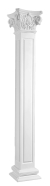Комплект Decomaster 92831-SET1: колонна 92831-4, капитель 92831-1, основание 92831-2
