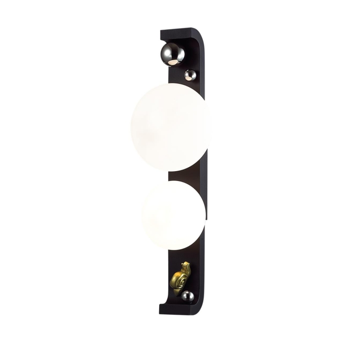 Уличный фасадный светильник IP54 G9 2*15W max LUMA NATURE ODL_EX26 079 ODEON LIGHT 5434/2W, фото на белом фоне Уличный фасадный светильник IP54 G9 2*15W max LUMA NATURE ODL_EX26 079 ODEON LIGHT 5434/2W, фото на белом фоне