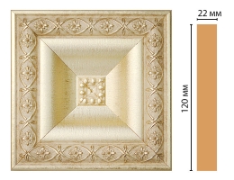 Вставка цветная Decomaster D208-937, 120x120x22 мм
