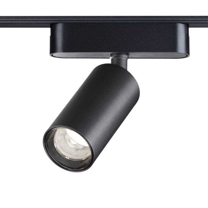Трековый светильник для низков. шинопровода IP20 LED 4000K 12W 48V 1080Лм SMAL SHINO NT23 190 NOVOTECH 359088, фото на белом фоне Трековый светильник для низков. шинопровода IP20 LED 4000K 12W 48V 1080Лм SMAL SHINO NT23 190 NOVOTECH 359088, фото на белом фоне