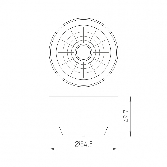 Рефлектор с посадочным кольцом LGD-REFLECTOR-RING-R85 (BK), Arlight, 046768, изображение 2 Рефлектор с посадочным кольцом LGD-REFLECTOR-RING-R85 (BK), Arlight, 046768, изображение 2