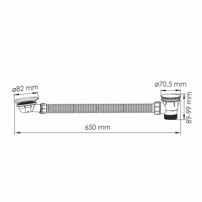Слив-перелив WasserKRAFT A333 Слив-перелив WasserKRAFT A333