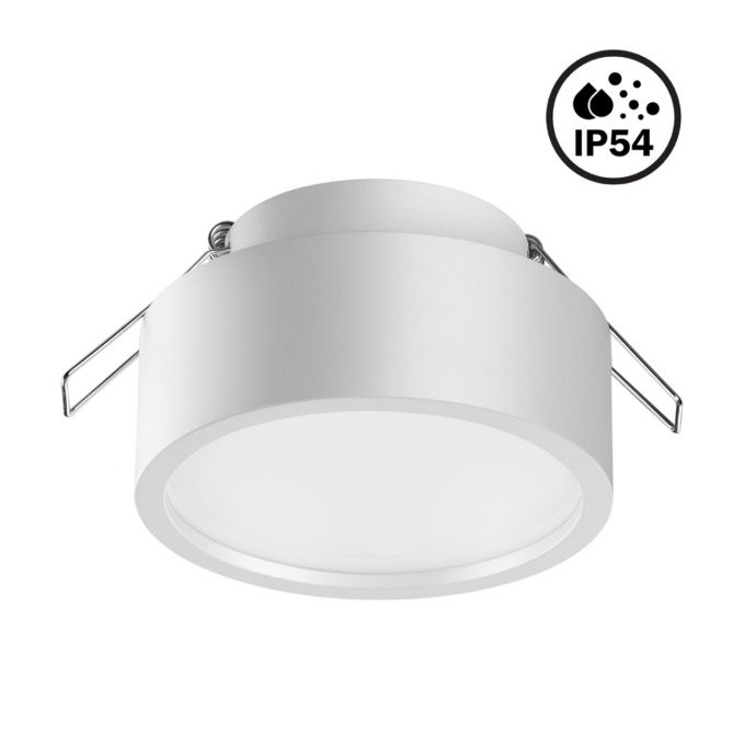 Встраиваемый влагозащищенный светильник IP54 LED 4000K 10W 220V MAY SPOT NT22 588 NOVOTECH 358903, изображение 1 Встраиваемый влагозащищенный светильник IP54 LED 4000K 10W 220V MAY SPOT NT22 588 NOVOTECH 358903, изображение 1