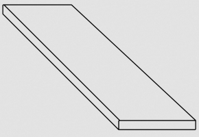 Ступень Coliseumgres Firenze Bianco Scalino Angolo Dx 33x90, 620070001884 Ступень Coliseumgres Firenze Bianco Scalino Angolo Dx 33x90, 620070001884