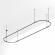 Основание ART-APRIORI-OVAL-ROD-800-4000x1000 (BK), Arlight, 048513, изображение 1 Основание ART-APRIORI-OVAL-ROD-800-4000x1000 (BK), Arlight, 048513, изображение 1