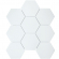Мозаика Starmosaic Geometry Hexagon Big White Matt 95x110 25.6x29.5 Мозаика Starmosaic Geometry Hexagon Big White Matt 95x110 25.6x29.5
