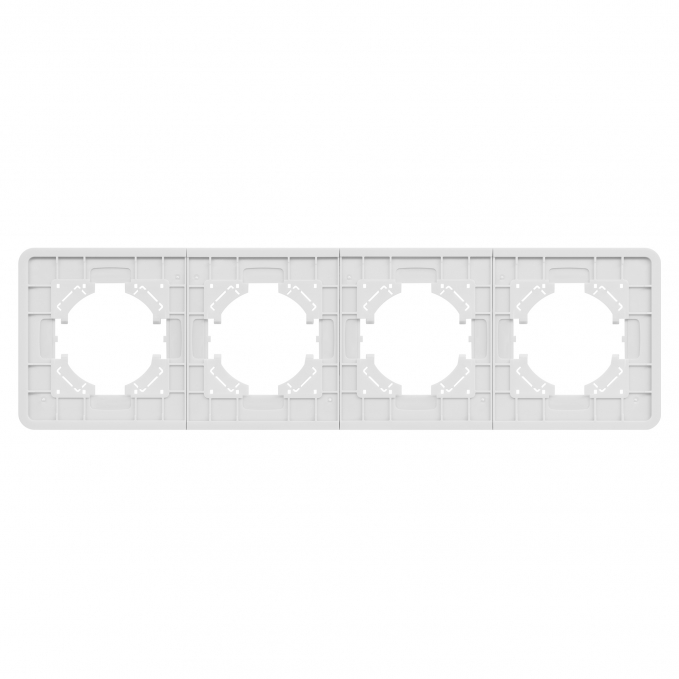 Рамка стеклянная FRM-OMALI-SFGS-4-WH, Arlight, 049716, изображение 3 Рамка стеклянная FRM-OMALI-SFGS-4-WH, Arlight, 049716, изображение 3