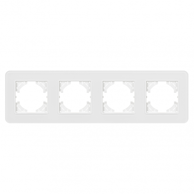 Рамка стеклянная FRM-OMALI-SFGS-4-WH, Arlight, 049716, изображение 4 Рамка стеклянная FRM-OMALI-SFGS-4-WH, Arlight, 049716, изображение 4