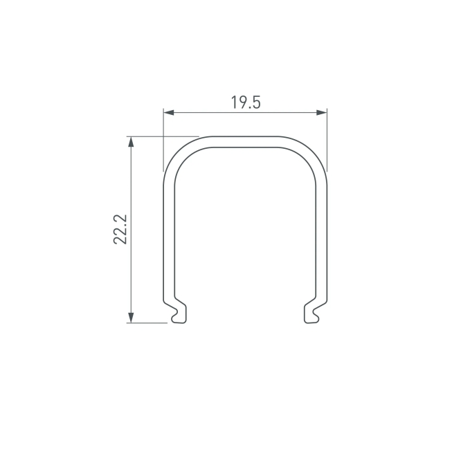 Экран ARH-WIDE-(B)-H20-2000 RRC Frost-PM, Arlight, 018872, изображение 2