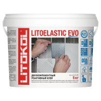Клей для плитки и керамогранита Litokol Litoelastic Evo, 5 кг Клей для плитки и керамогранита Litokol Litoelastic Evo, 5 кг