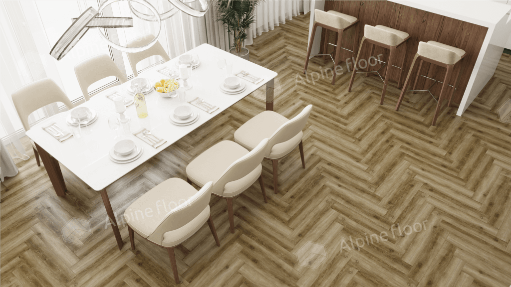 Ламинат Alpine Floor Herringbone 12 Pro Марсель, LF106-09 Ламинат Alpine Floor Herringbone 12 Pro Марсель, LF106-09