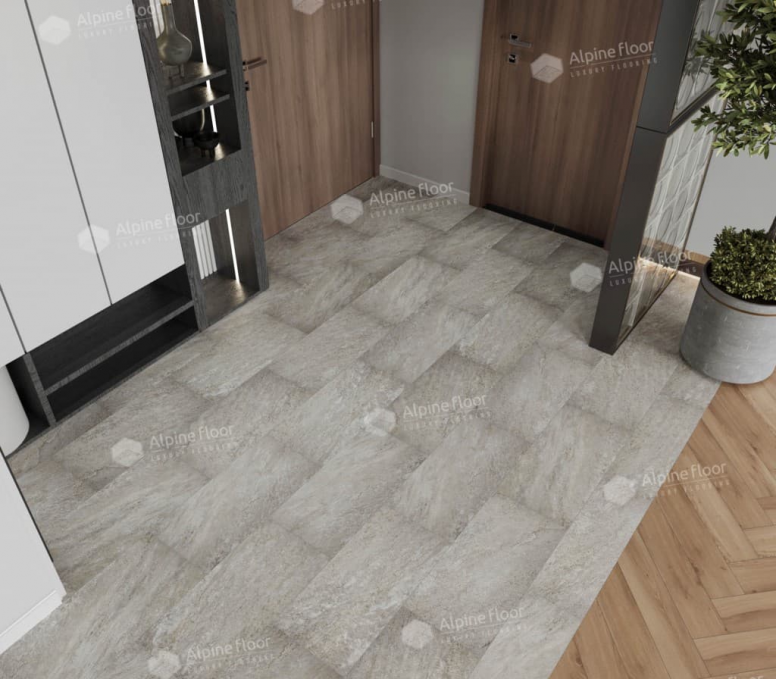 Каменный ламинат SPC Alpine Floor Stone Mineral Core Шеффилд, ECO 4-13 MC