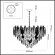 Люстра E14 21*40W LACE HALL ODL24 607 ODEON LIGHT 5052/21, схема товара