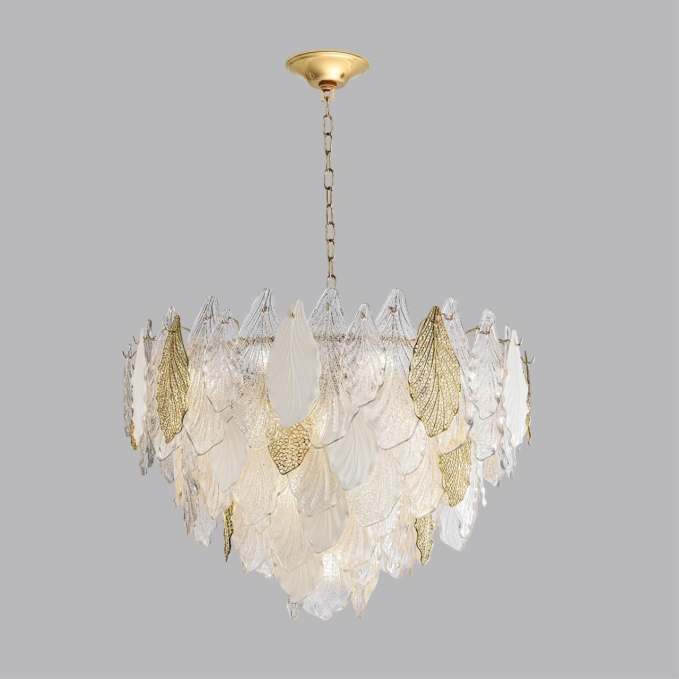 Люстра E14 21*40W LACE HALL ODL24 607 ODEON LIGHT 5052/21, фото на цветном фоне 1