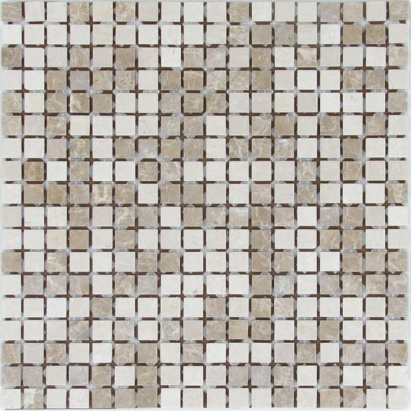 Мозаика Bonaparte Mosaics Sevilla-15 Slim Matt 30.5x30.5 (15*15*4)