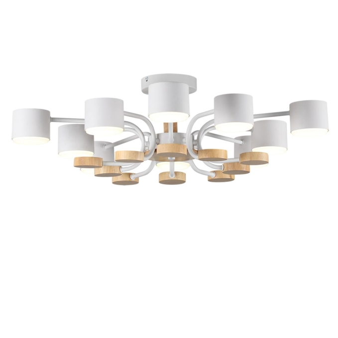 Потолочный светильник LED GX53 10*9W 220V RONDO COMFI LN26 336 LUMION 8196/10C, дополнительный ракурс Потолочный светильник LED GX53 10*9W 220V RONDO COMFI LN26 336 LUMION 8196/10C, дополнительный ракурс