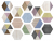 Керамогранит ITT Ceramic Hexa Art Deco 23.2x26.7