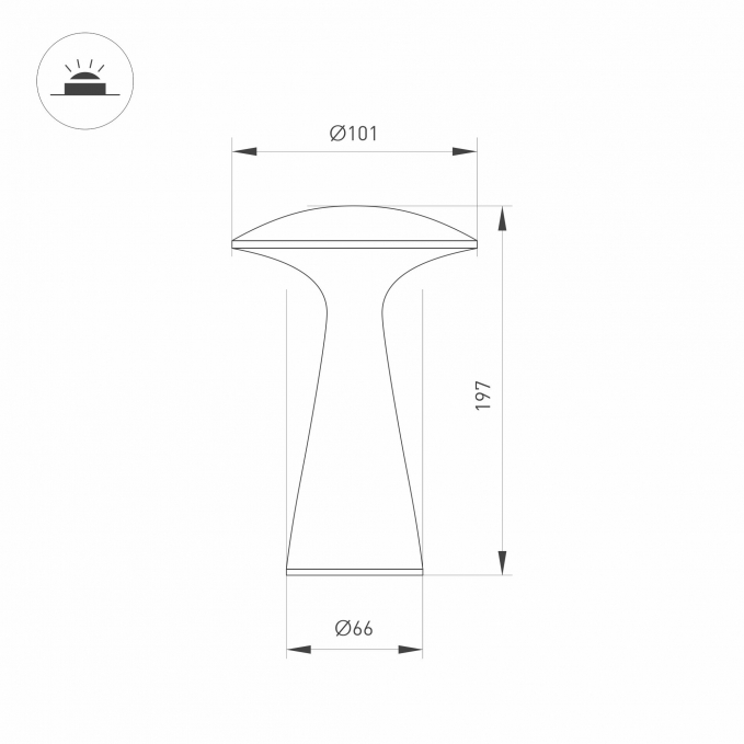 Светильник SP-COLLADA-TAB-1.5W Warm3000-MIX (RD, 123 deg), Arlight, 044361, изображение 3 Светильник SP-COLLADA-TAB-1.5W Warm3000-MIX (RD, 123 deg), Arlight, 044361, изображение 3