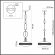 Подвес G9 LED 6W KREMA PENDANT ODL_EX26 035 ODEON LIGHT 5441/1, схема товара
