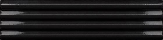 Декор Equipe Costa Nova Black Praria Glossy 5x20, 28468 Декор Equipe Costa Nova Black Praria Glossy 5x20, 28468