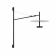 Светильник SP-CAMPANA-WALL-L1450-9W Warm3000 (BK, 130 deg, 230V, TELESCOPIC), Arlight, 059596, изображение 1 Светильник SP-CAMPANA-WALL-L1450-9W Warm3000 (BK, 130 deg, 230V, TELESCOPIC), Arlight, 059596, изображение 1