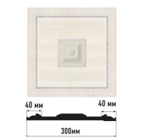 Декоративное панно Decomaster D31-15, 300x300x32 мм