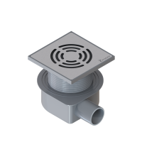 Душевой лоток Boheme Smart Design 10x10 984-10-CR хром Душевой лоток Boheme Smart Design 10x10 984-10-CR хром