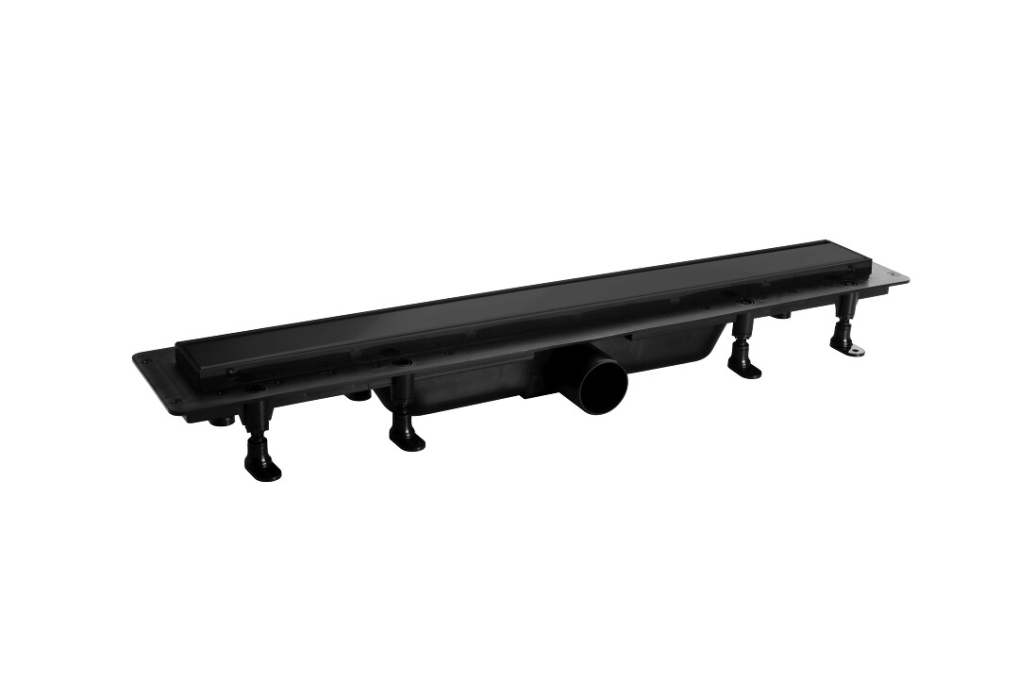 Душевой трап Plastbrno Design 4 SZA7850 85 см черный Душевой трап Plastbrno Design 4 SZA7850 85 см черный