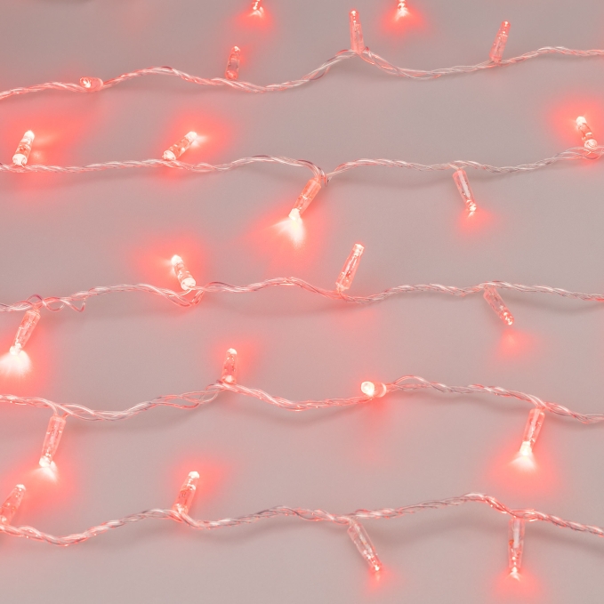 Светодиодная гирлянда ARD-STRING-CLASSIC-1000-CLEAR-100LED-PULSE Red (230V, 7W), Arlight, 031639, изображение 5 Светодиодная гирлянда ARD-STRING-CLASSIC-1000-CLEAR-100LED-PULSE Red (230V, 7W), Arlight, 031639, изображение 5