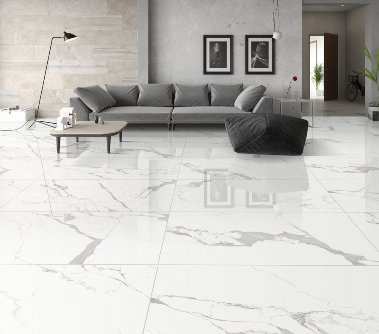 Керамогранит Creatile Whites Himalaya White 60x120, 216337 Керамогранит Creatile Whites Himalaya White 60x120, 216337