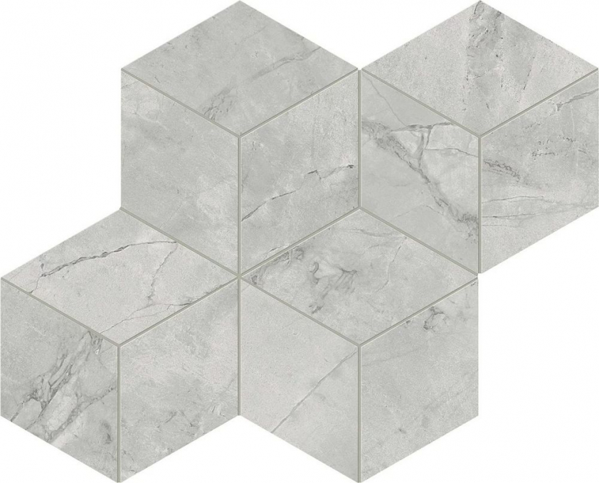 Мозаика Atlas Concorde Italy Marvel X Grey Cloud Mosaico Esagono Silk 30x35, AF8O Мозаика Atlas Concorde Italy Marvel X Grey Cloud Mosaico Esagono Silk 30x35, AF8O