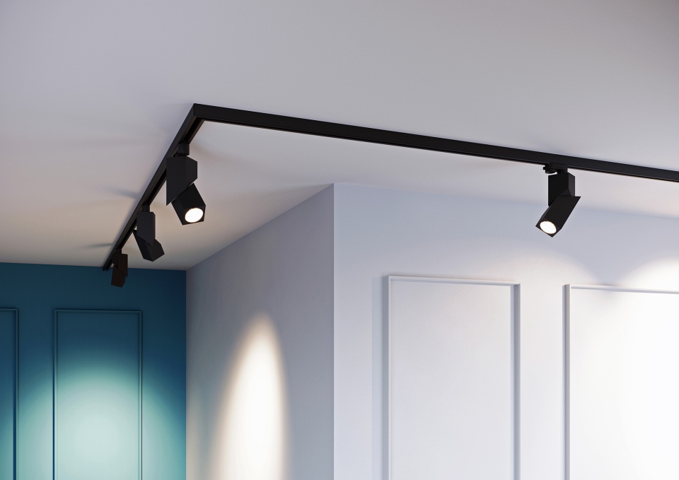 Светильник LGD-TWIST-TRACK-4TR-S60x60-12W Day4000 (BK, 30 deg), Arlight, 026760(1), изображение 3