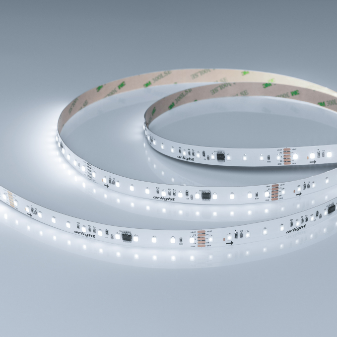 Светодиодная лента DMX-A96-12mm 24V White6000-PX12 (14 W/m, IP20, 5m), Arlight, 058171, изображение 1 Светодиодная лента DMX-A96-12mm 24V White6000-PX12 (14 W/m, IP20, 5m), Arlight, 058171, изображение 1