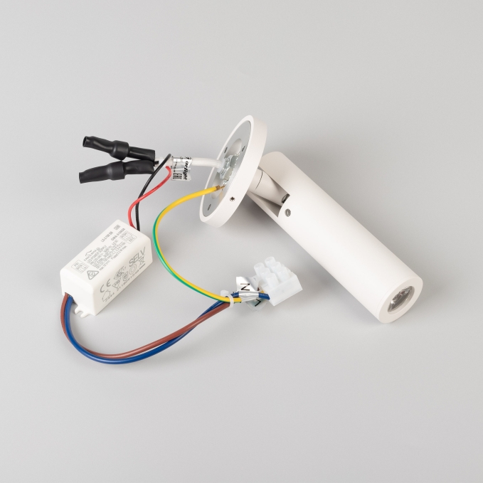 Светильник SP-READER-NB-R60-3W Warm3000 (WH, 20 deg, 230V), Arlight, 053088 Светильник SP-READER-NB-R60-3W Warm3000 (WH, 20 deg, 230V), Arlight, 053088